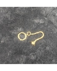 Takı Kapama Kancalı Lotus Model - Gold