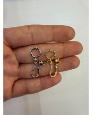 Takı Kapama Kancalı Lotus Model - Gümüş