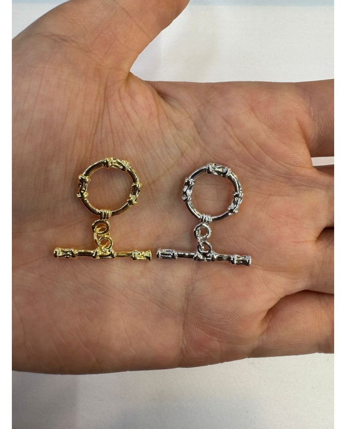 Gemici Düğümlü T Kapama - Gümüş