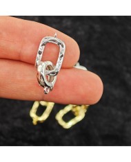 Klips Geçmeli Kapama - Gümüş