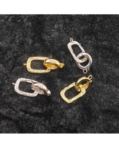 Klips Geçmeli Kapama - Gümüş