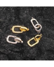 Klips Geçmeli Kapama - Gümüş