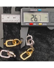 Klips Geçmeli Kapama - Gümüş