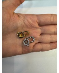 Klips Geçmeli Kapama - Gümüş