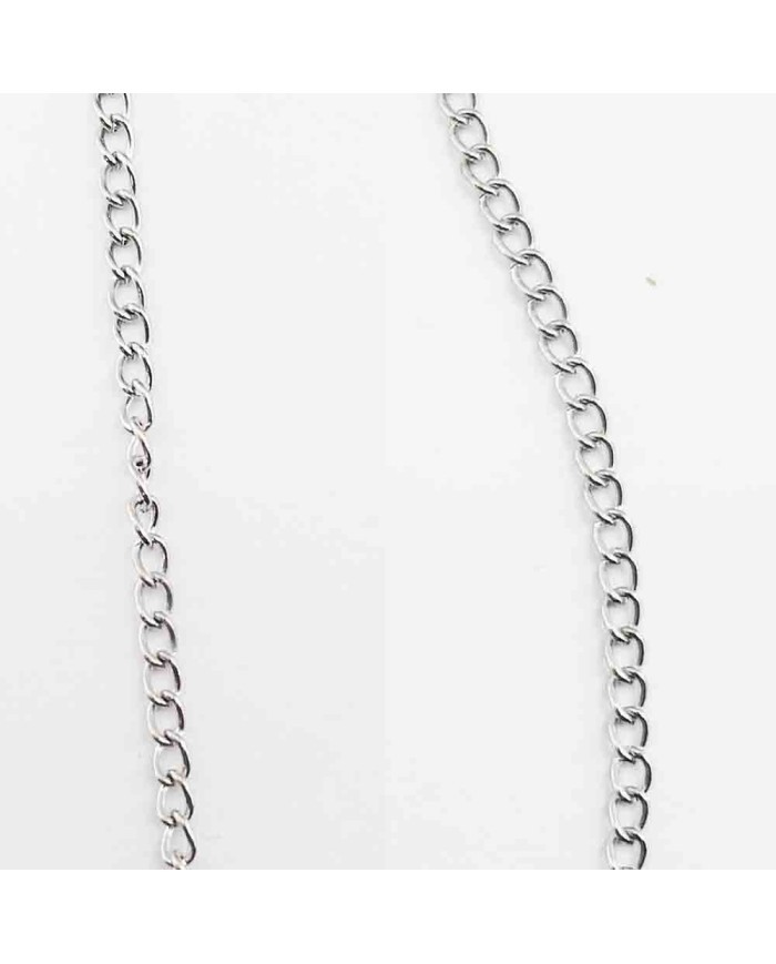 Kolye  Zinciri Gümüş Kaplama 2.32mm - 10 mt