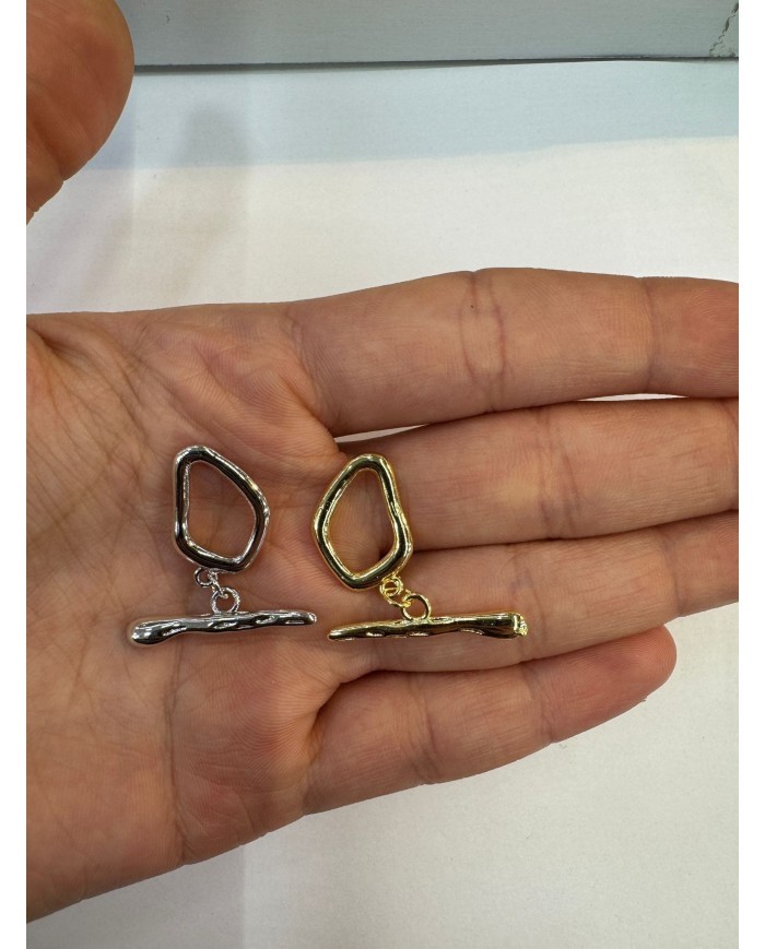 Asimetrik Model T Kapama - Gümüş