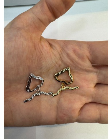 Üçgen Model T Kapama - Gümüş