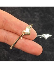 Kalpli Kanca Model Geçmeli Kapama - Gold