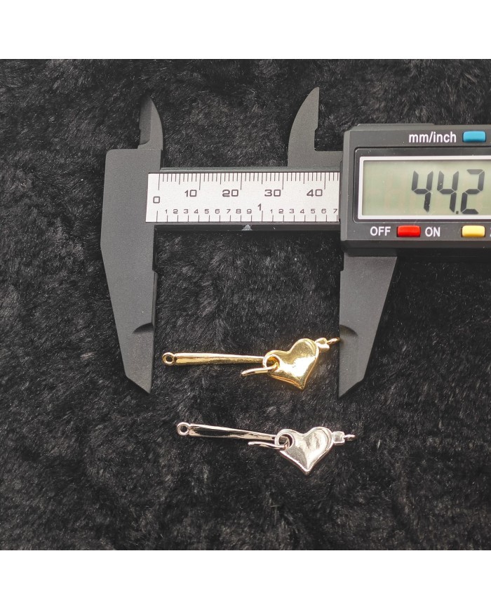 Kalpli Kanca Model Geçmeli Kapama - Gold