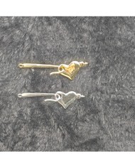 Kalpli Kanca Model Geçmeli Kapama - Gold