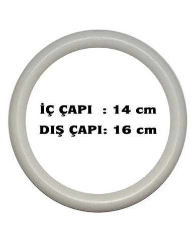 PLASTİK HALKA -16CM (BAYRAK HALKASI)