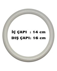PLASTİK HALKA -16CM (BAYRAK HALKASI)- 5 adet