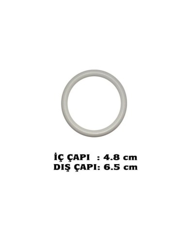 Başlama Halkası Plastik 5x6 cm  No 5 -  100 adet