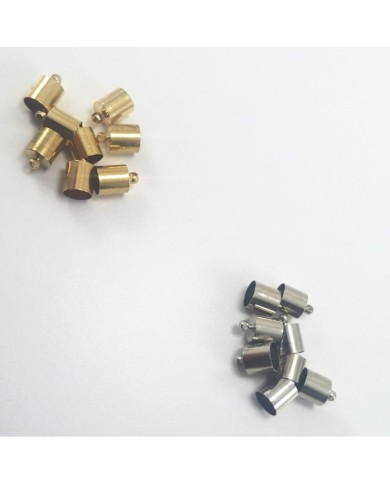 Huni Boncuk Kapak - Boncuk Şapkası - 11 mm - Gold - 50 Adet