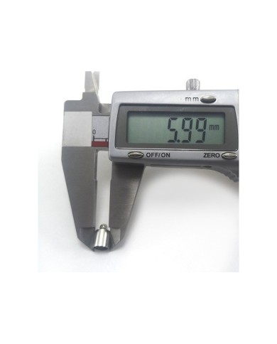 10 mm Huni Boncuk Kapak - Boncuk Şapkası -  Gümüş - 50 Adet