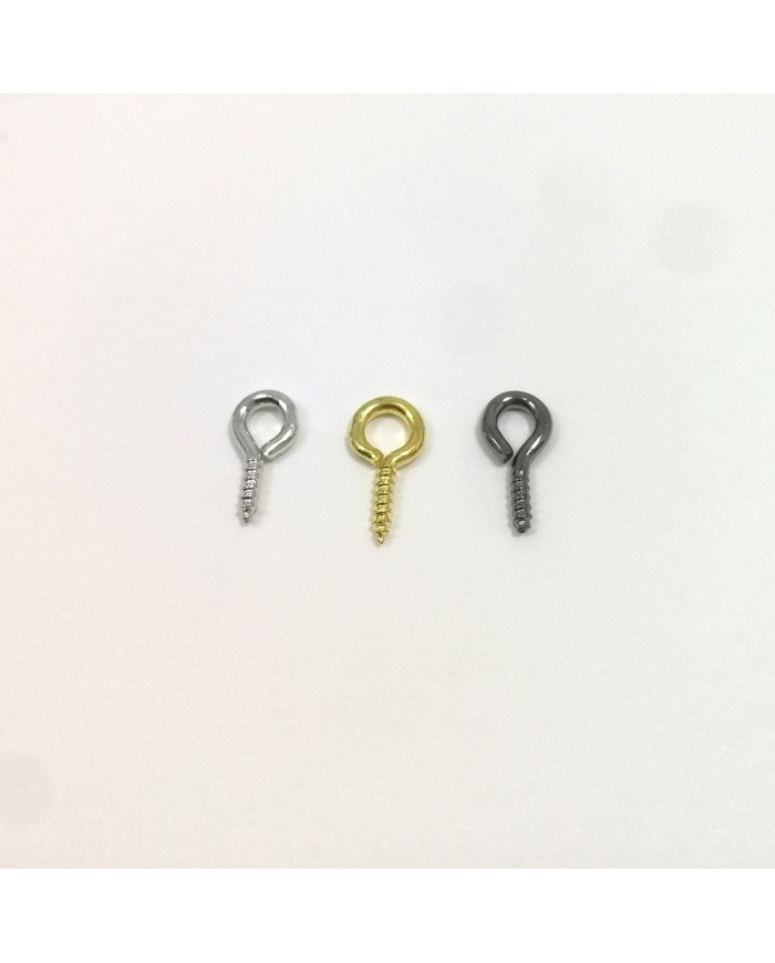 Minik Vida 11 mm  Reçine Epoksi Takı - Renk Seçmeli