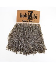 10mm Huni Boncuk Kapak - Boncuk Şapkası -  Gümüş - 25 Adet