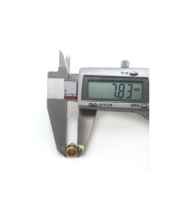 10mm Huni Boncuk Kapak - Boncuk Şapkası -  Gold - 10 Adet