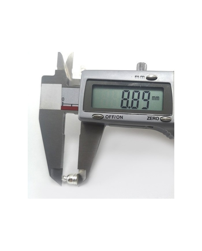 9mm Huni Boncuk Kapak - Boncuk Şapkası -  Gold - 25 Adet