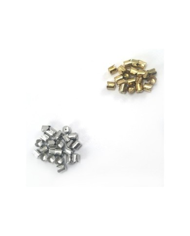 7 mm Huni Boncuk Kapak - Boncuk Şapkası - Gold - 25 Adet