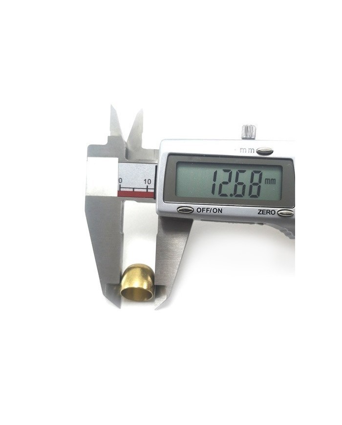 12mm Huni Boncuk Kapak - Boncuk Şapkası - Gold - 50 Adet