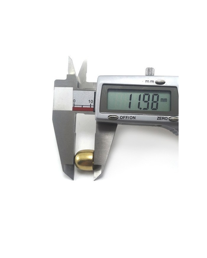 12mm Huni Boncuk Kapak - Boncuk Şapkası - Gold - 50 Adet