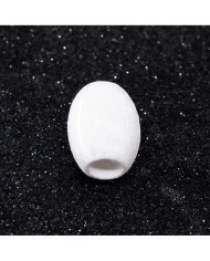 Ahşap Boncuk 1 Kilogram Beyaz