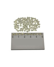 Metal Pirinç Pul - M201  -  3mm 1kg - Gold