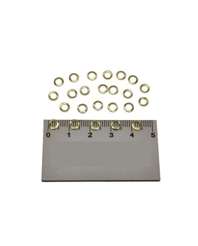 Metal Pirinç Pul - M205  - 5mm 1Kg - Gold