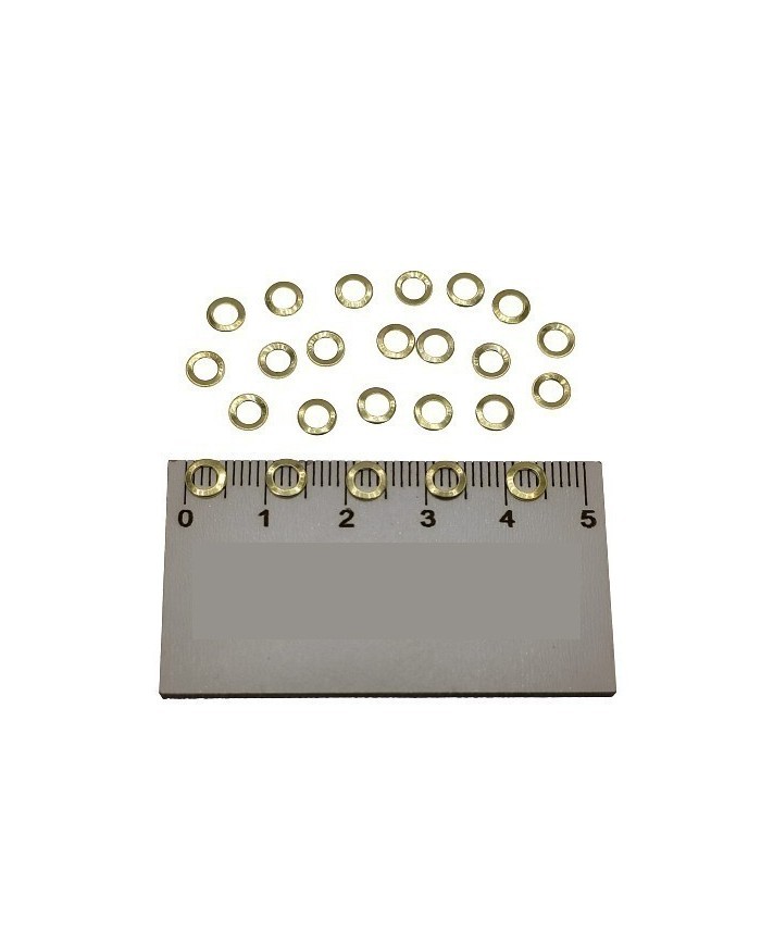 Metal Pirinç Pul - M205  - 5mm 1Kg - Gold