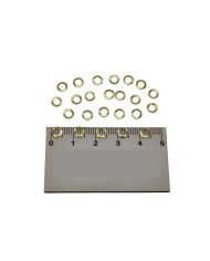 Metal Pirinç Pul - M205  - 5mm 1Kg - Gold