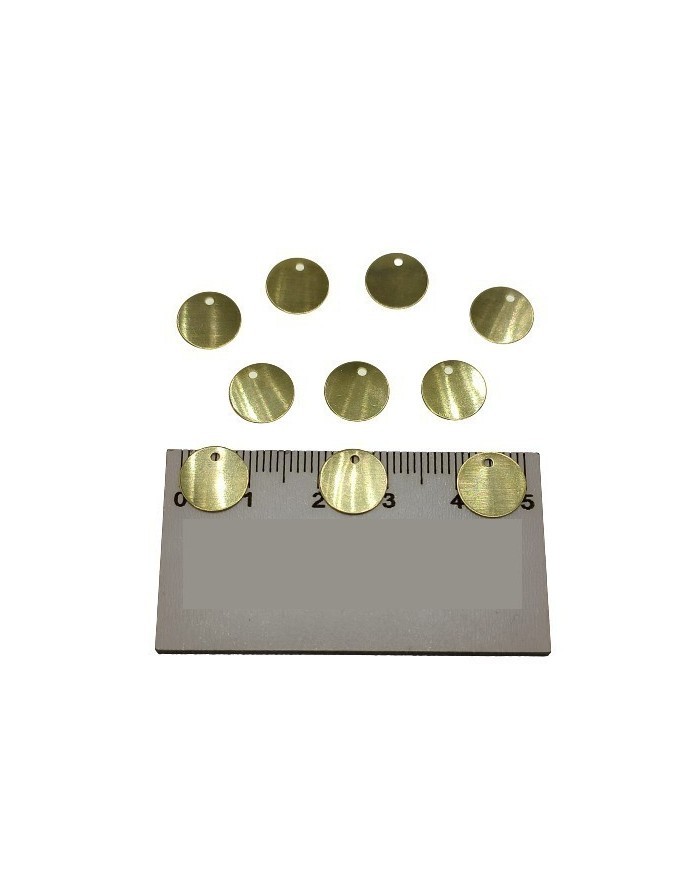 Metal Pirinç Pul - M214 -  10mm  1kg - Gold