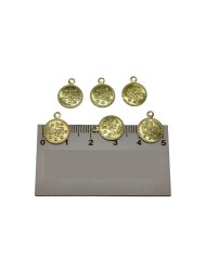 Metal Pirinç Pul - M226 - 12x14 mm  1kg - Gold