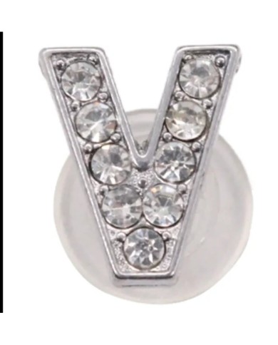 Taşlı Harf - V Harfi -2 Adet