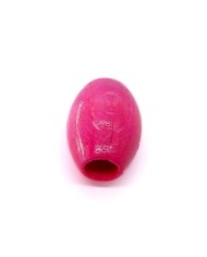 Ahşap Boncuk Tombul Arpa  1 Kg Pembe
