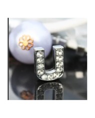 Taşlı Harf - U Harfi -2 Adet