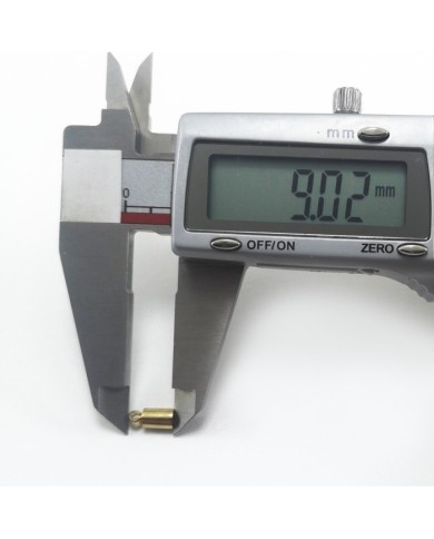 Huni Boncuk Kapak - Boncuk Şapkası - 9 mm - Gold - 10 Adet