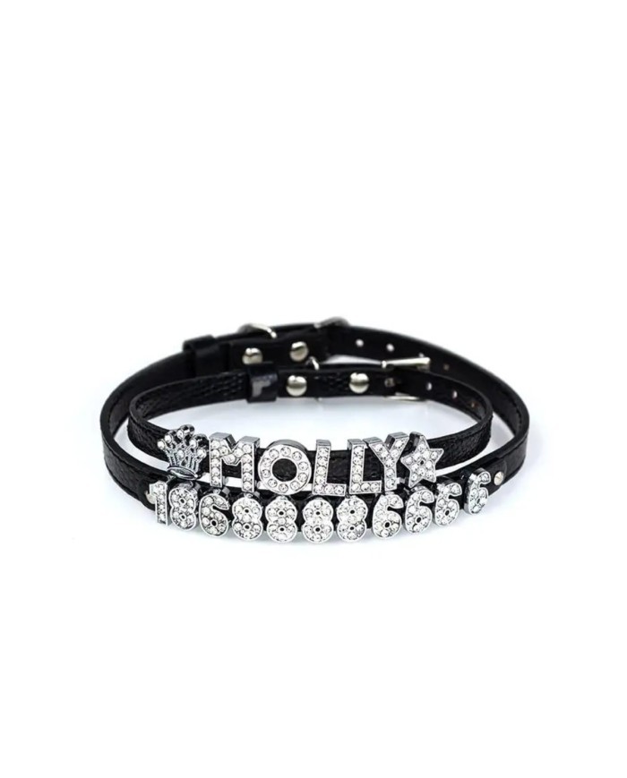 Taşlı Harf - M Harfi - 2 Adet