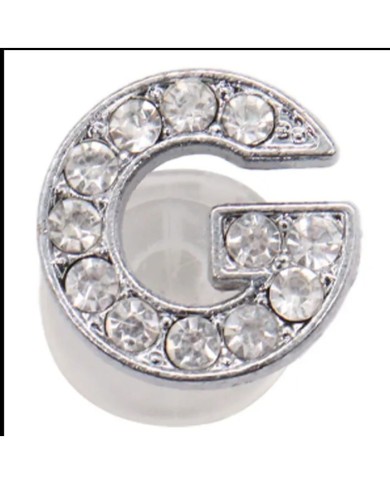 Taşlı Harf - G Harfi -2 Adet