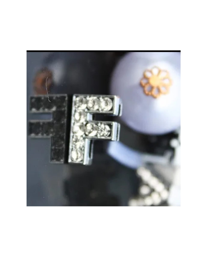 Taşlı Harf - F Harfi - 2 Adet