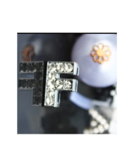 Taşlı Harf - F Harfi - 2 Adet