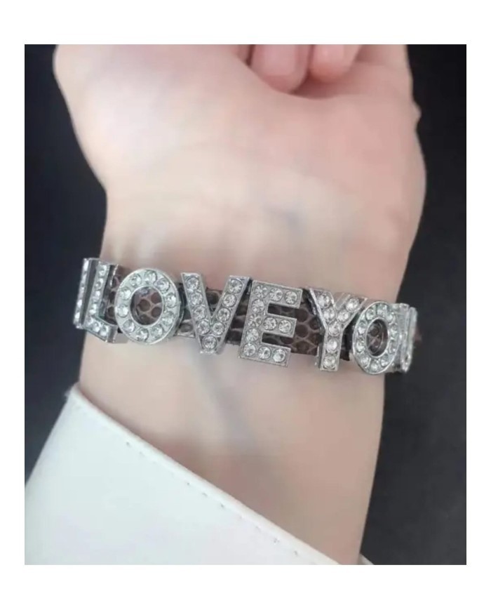 Taşlı Harf - F Harfi - 2 Adet