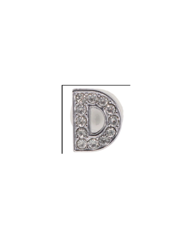 Taşlı Harf - D Harfi - 2 Adet