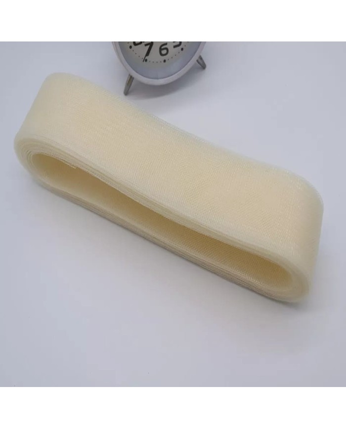 25 ADET - YUMUŞAK GREN - 4 CM - Krem