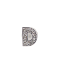 Taşlı Harf - D Harfi - 2 Adet