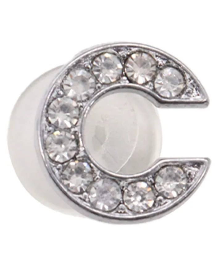 Taşlı Harf - C Harfi - 2 Adet