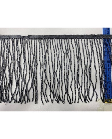 Boncuklu 15 cm - Püskül Saçak Lacivert 10 Mt