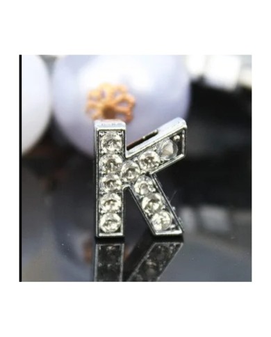 Taşlı Harf - K Harfi - 2 Adet