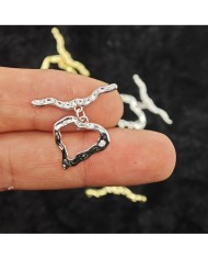 Kalpli Model Geçmeli Kapama - Gümüş