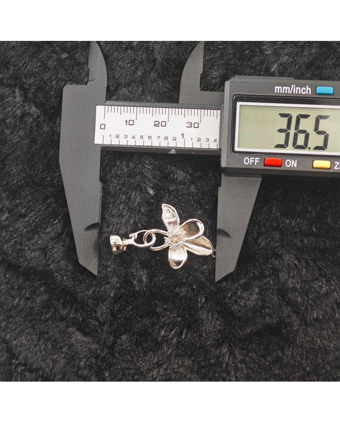 Çiçek Model Geçmeli Kapama - Gold